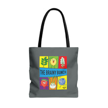 Load image into Gallery viewer, Brainy Bunch Tote (Grey)