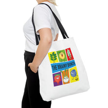 Load image into Gallery viewer, Brainy Bunch Tote (white, 3 sizes))