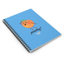 Load image into Gallery viewer, Peachy Spiral Notebook