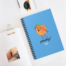 Load image into Gallery viewer, Peachy Spiral Notebook