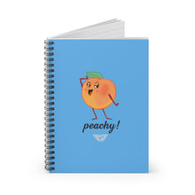 Load image into Gallery viewer, Peachy Spiral Notebook