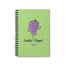 Load image into Gallery viewer, Grape Spiral Notebook