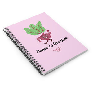 Beet Spiral Notebook