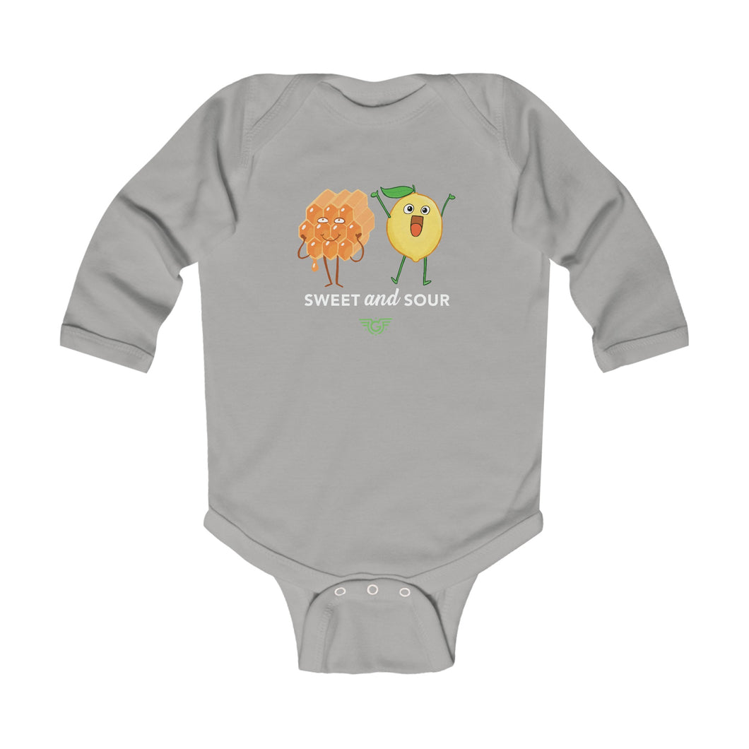 Sweet + Sour Longsleeve Onesie