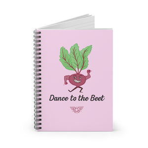 Beet Spiral Notebook