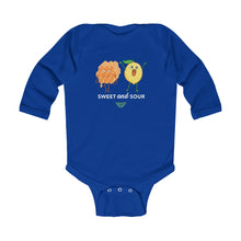 Load image into Gallery viewer, Sweet + Sour Longsleeve Onesie
