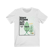 Load image into Gallery viewer, Slim Adult Tee/Minty Python
