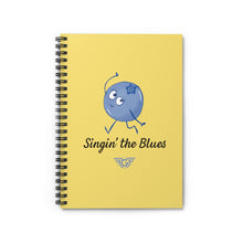 Load image into Gallery viewer, Blues Spiral Notebook
