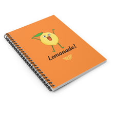 Load image into Gallery viewer, Lemonade Spiral Notebook
