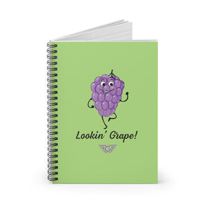 Grape Spiral Notebook