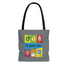 Load image into Gallery viewer, Brainy Bunch Tote Grey
