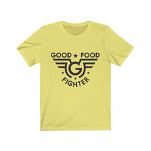 Load image into Gallery viewer, Slim Adult Tee/Good Food Fighter
